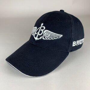 Breitling Watches Navy Blue Strapback Adjustable Hat